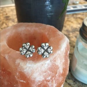 Brighton Collectibles Clover Post Earrings